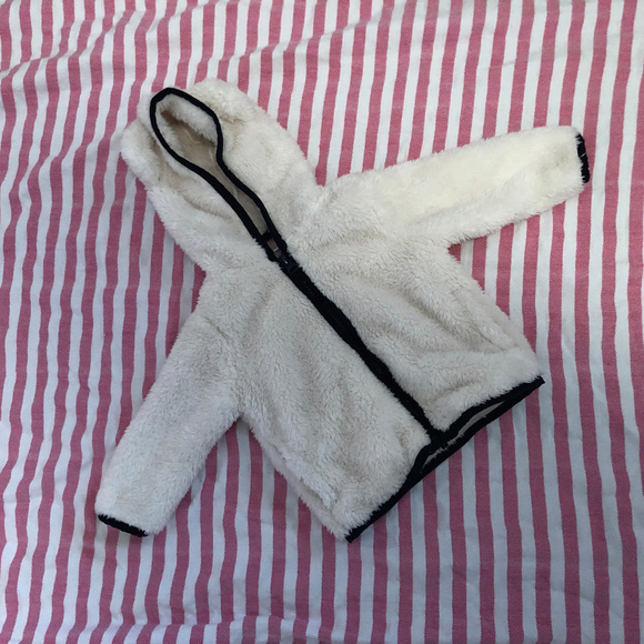 Gymboree Other - White Fuzzy Fleece with Ears
